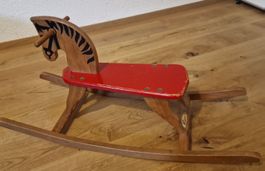 Schaukelpferd aus Holz Wisa Gloria