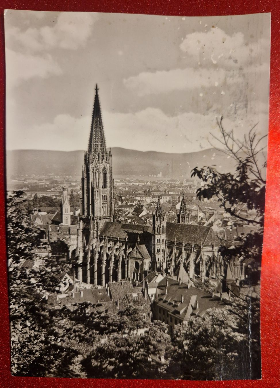 Cartoline postali: Freiburg im Breisgau 1961 – Usato da Melchnau venduto da Fishel