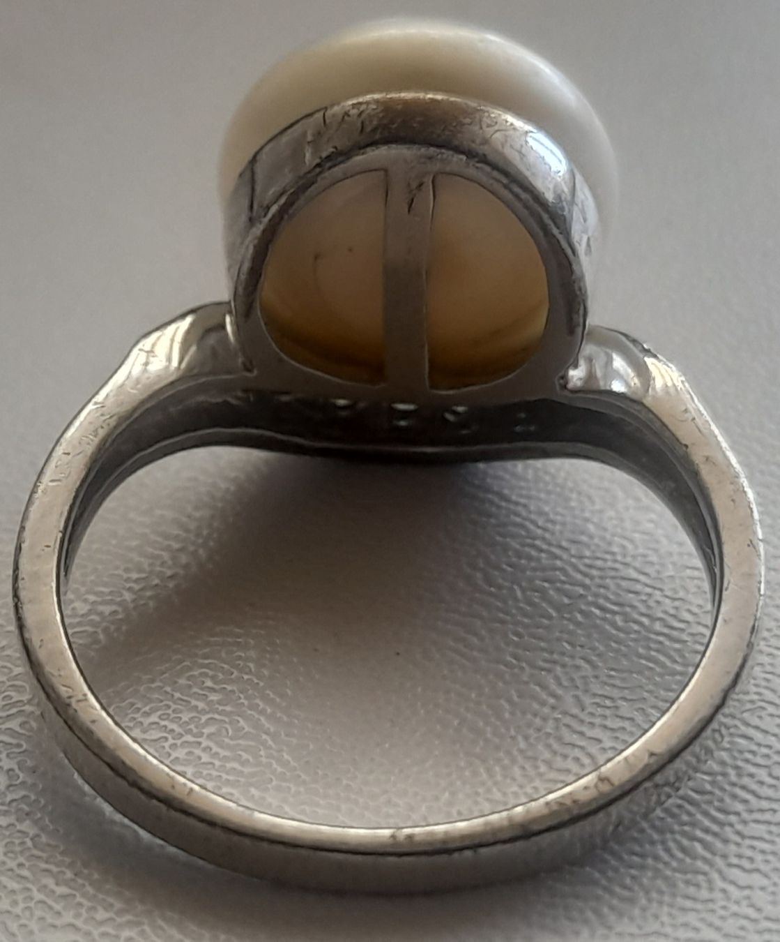 Anelli: Bague en argent 925,et Perle  – Usato da Lausanne venduto da Glam-Luxe 3