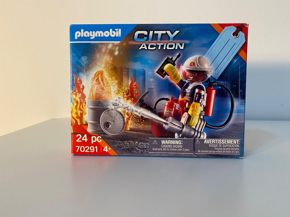 Playmobil Pompier City Action 24 pièces - 70291