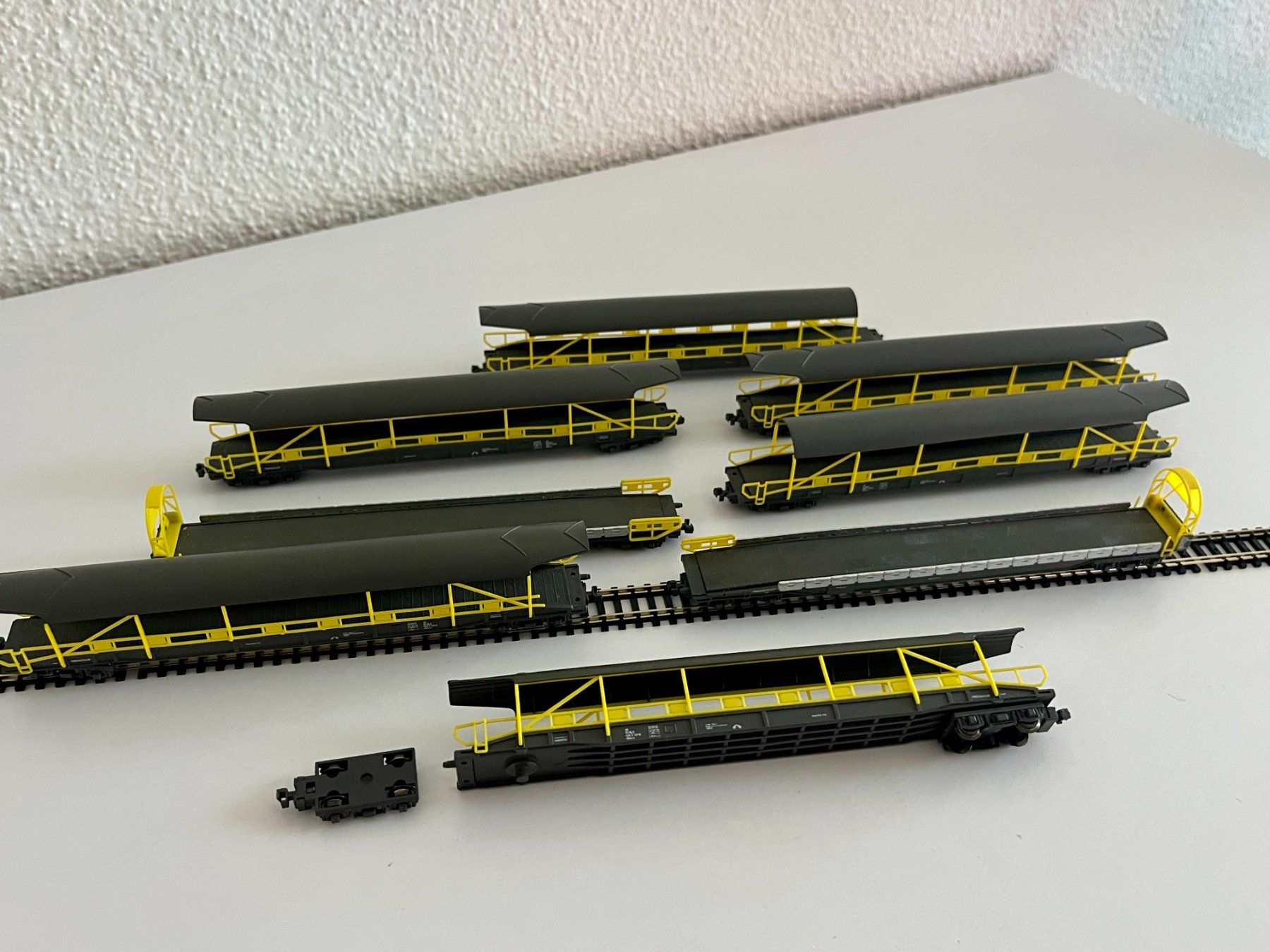 Hobbytrain Modellini di ferrovie: BLS Autotransport 8teilig – Usato da Luzern venduto da rosaroterpanther 7