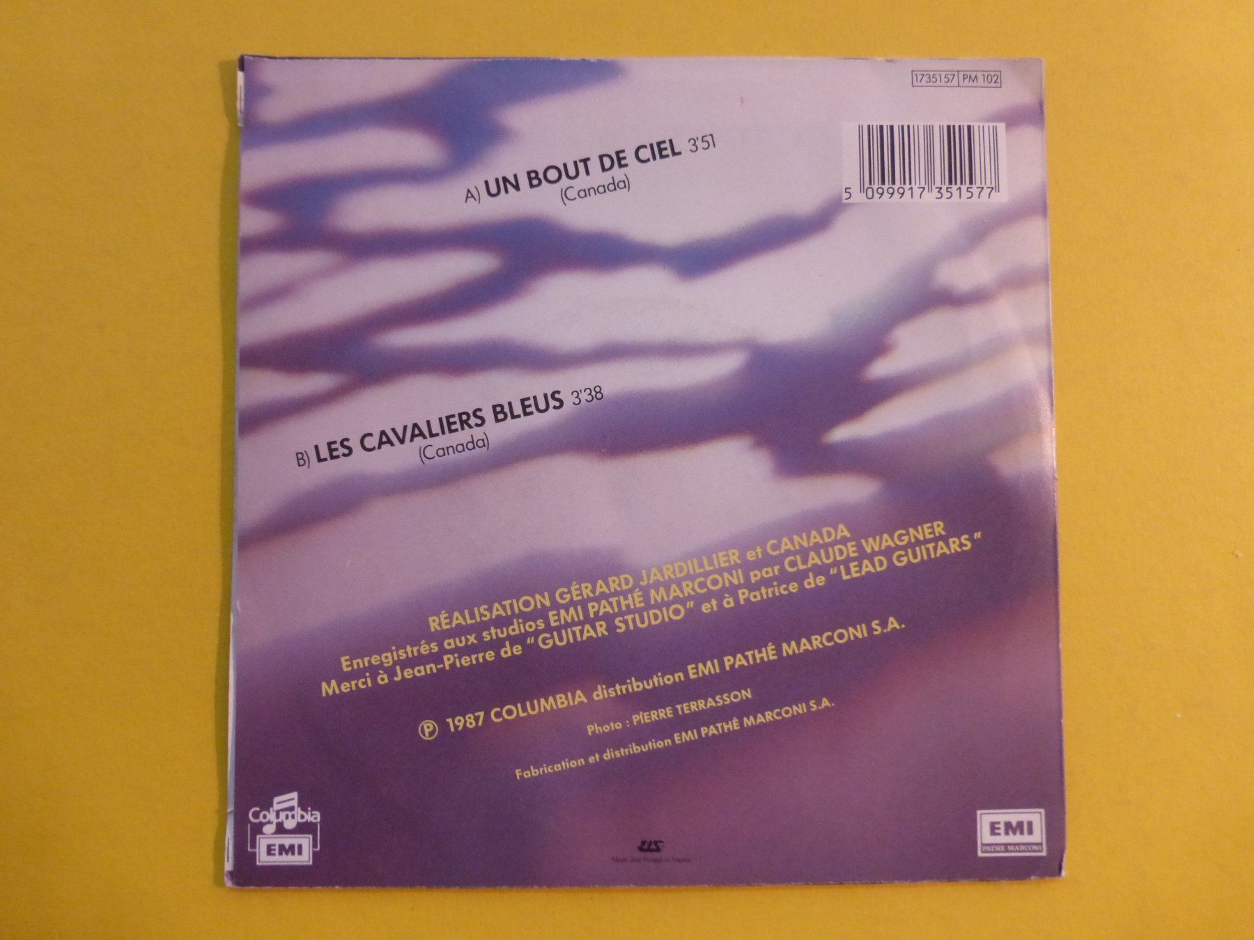 Schallplatten: Canada – Un Bout De Ciel – Gebraucht aus Zürich von Swiss57 1