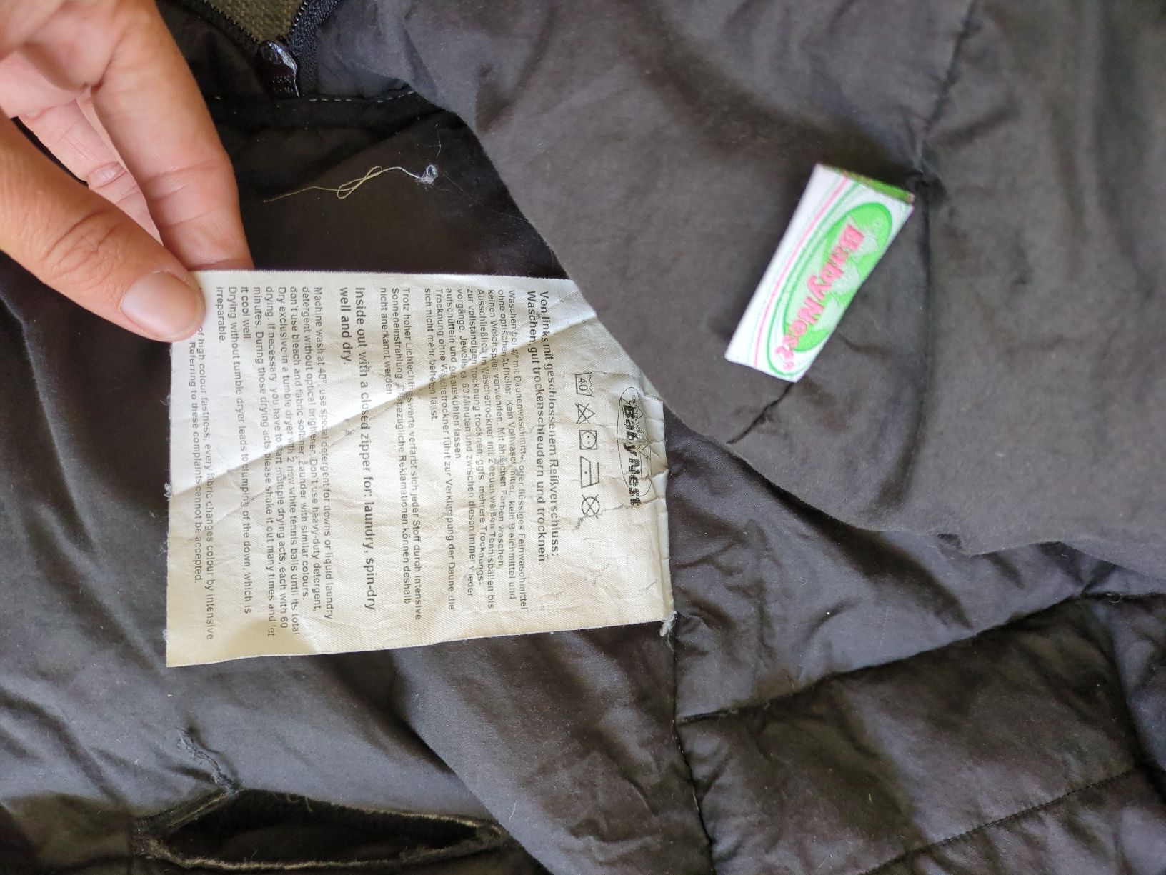 Sacchi a pelo: Baby Nest Daunenschlafsack – Usato da St. Gallen venduto da Lila_238 2