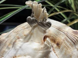 Weissgold Ohrringe Herzen 375er WG 💝💝💝