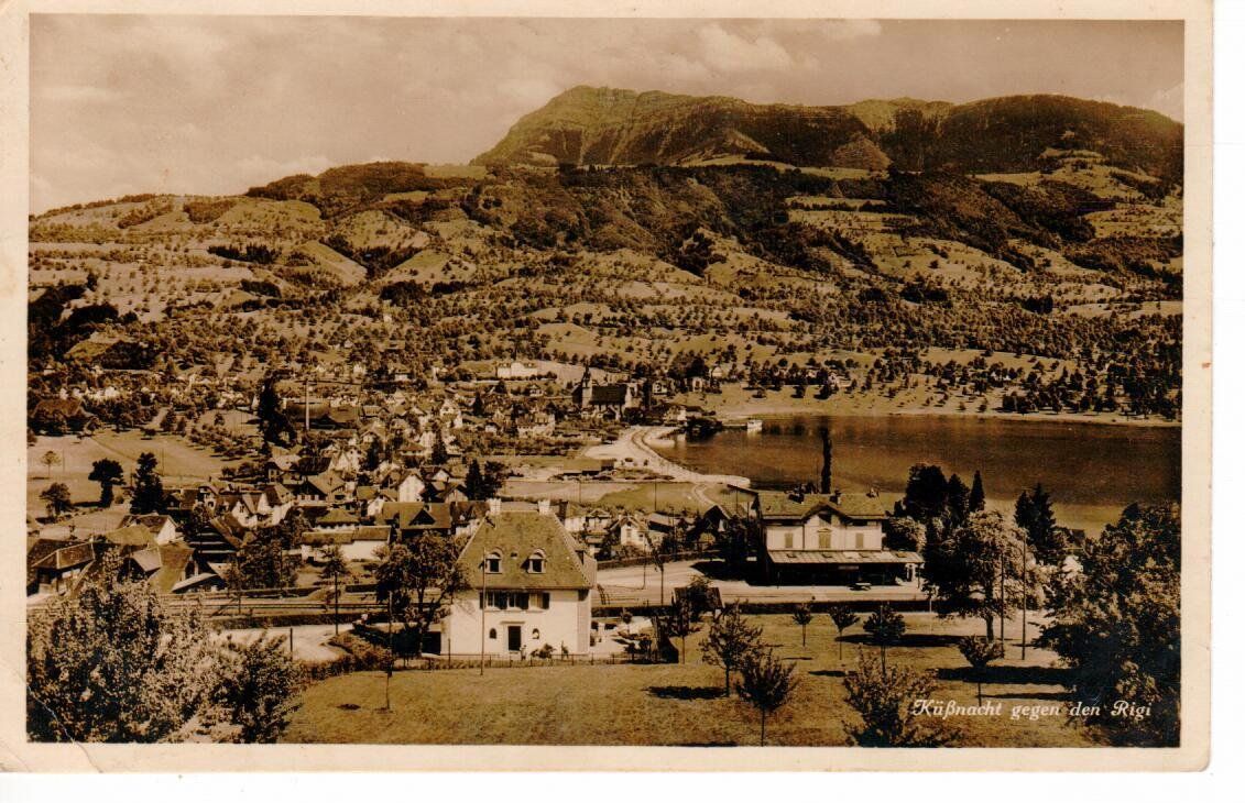 Ansichtskarten: Küssnacht  1927 – Gebraucht aus Wolhusen von Curver9