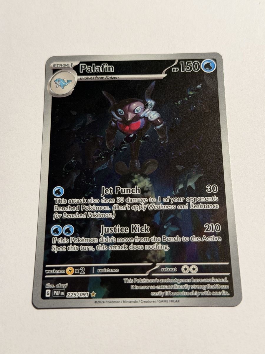Pokémon Cartes à collectionner: Pokemon Palafin AR 225/091 EN – D'occasion à Uster par l_cards 1