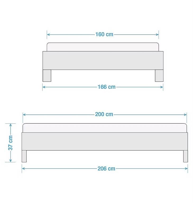 Letti: Massivholzbett 160x200 – Usato da Buckten venduto da Lucky532 1
