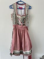 Dirndl Krüger grün/rosa gemustert Gr. 34