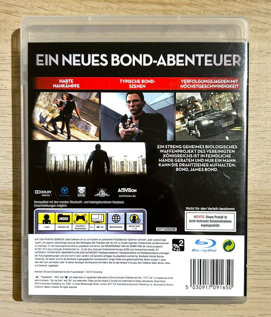 Sony Spiele: 007 Blood Stone PS3 – Gebraucht aus St. Gallen von Alpine.Arcade 1