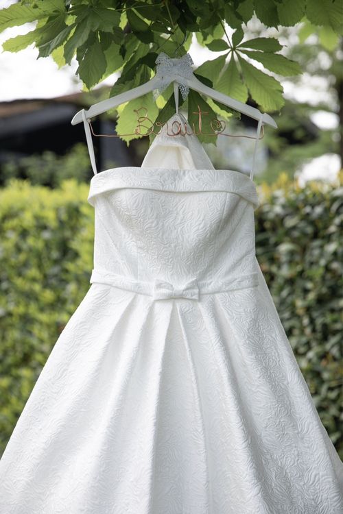 Vestiti: Robe de mariée princesse bustier élégante T. 38 – Usato da Reinach BL venduto da ste_7tw5 3
