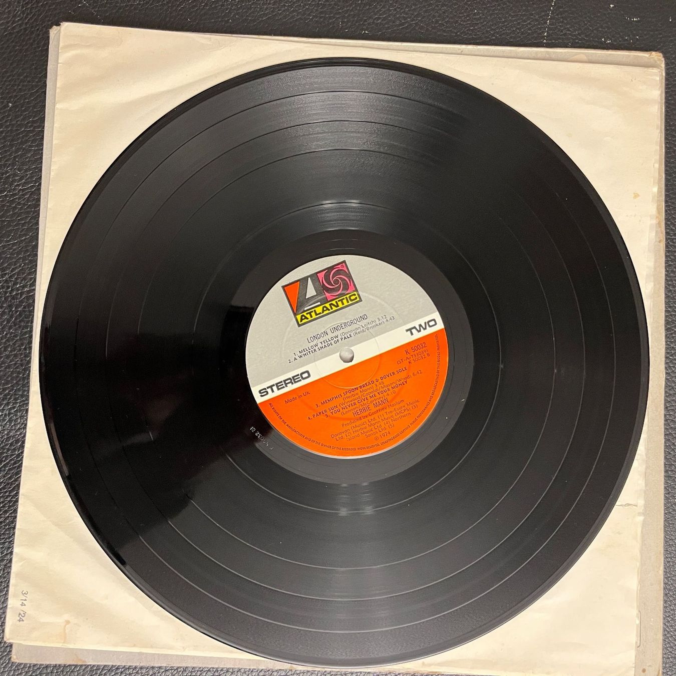 Dischi in vinile: Herbie Mann - London Underground - Vinyl LP – Usato da Lenzburg venduto da sch_lml8 2