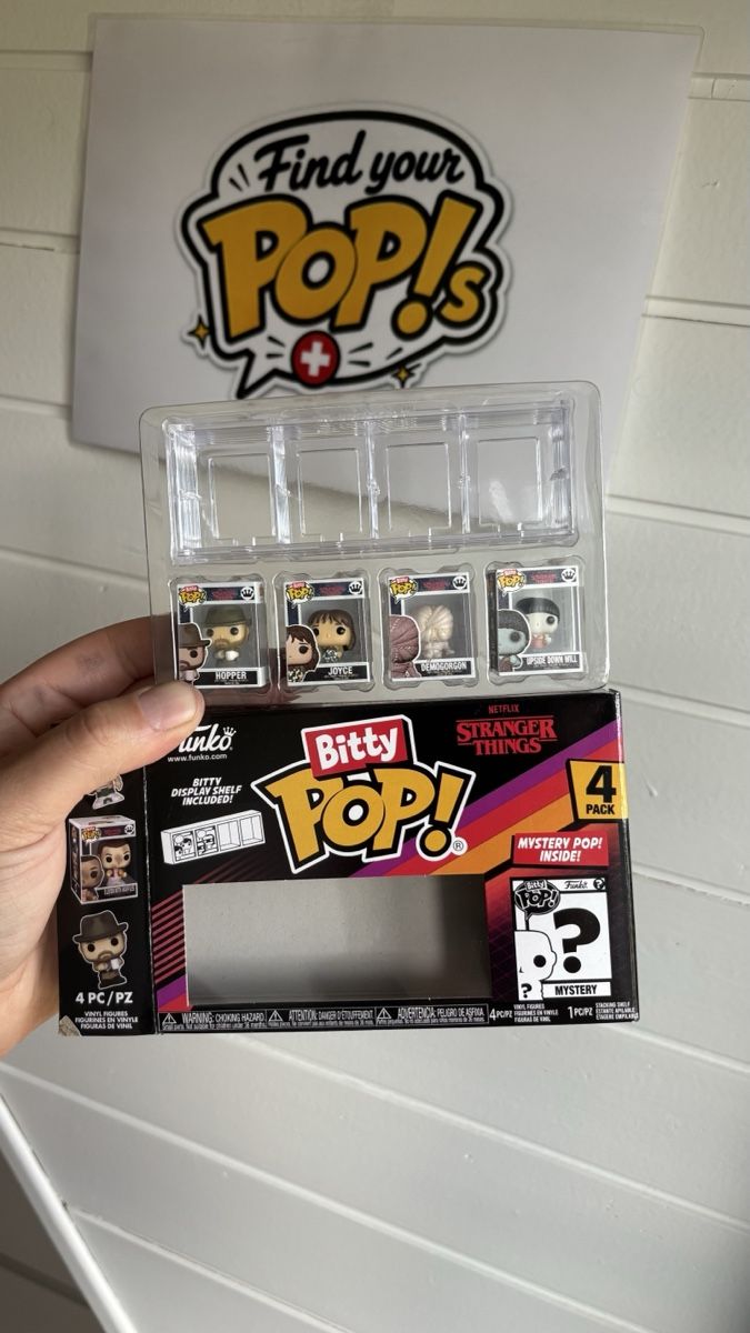 Funko Statuette: Funko Bitty POP! Stranger Things 4er-Pack – Nuovo (secondo la descrizione) da Büren an der Aare venduto da FindyourPops