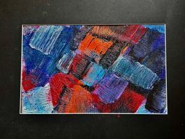 Quadro tecnica mista su carta plastificata-2013