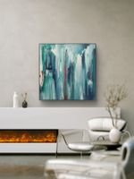 Originales abstraktes Bild 80x80cm