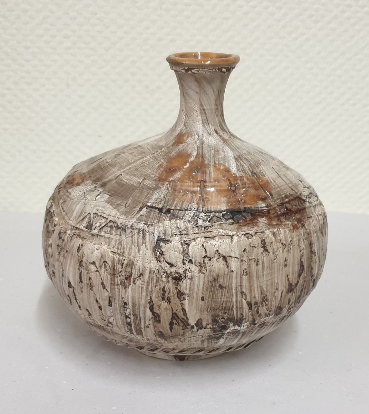 Vasi & Recipienti: Mid Century Keramik Vase Italy – Usato da Emmen venduto da magelan 5