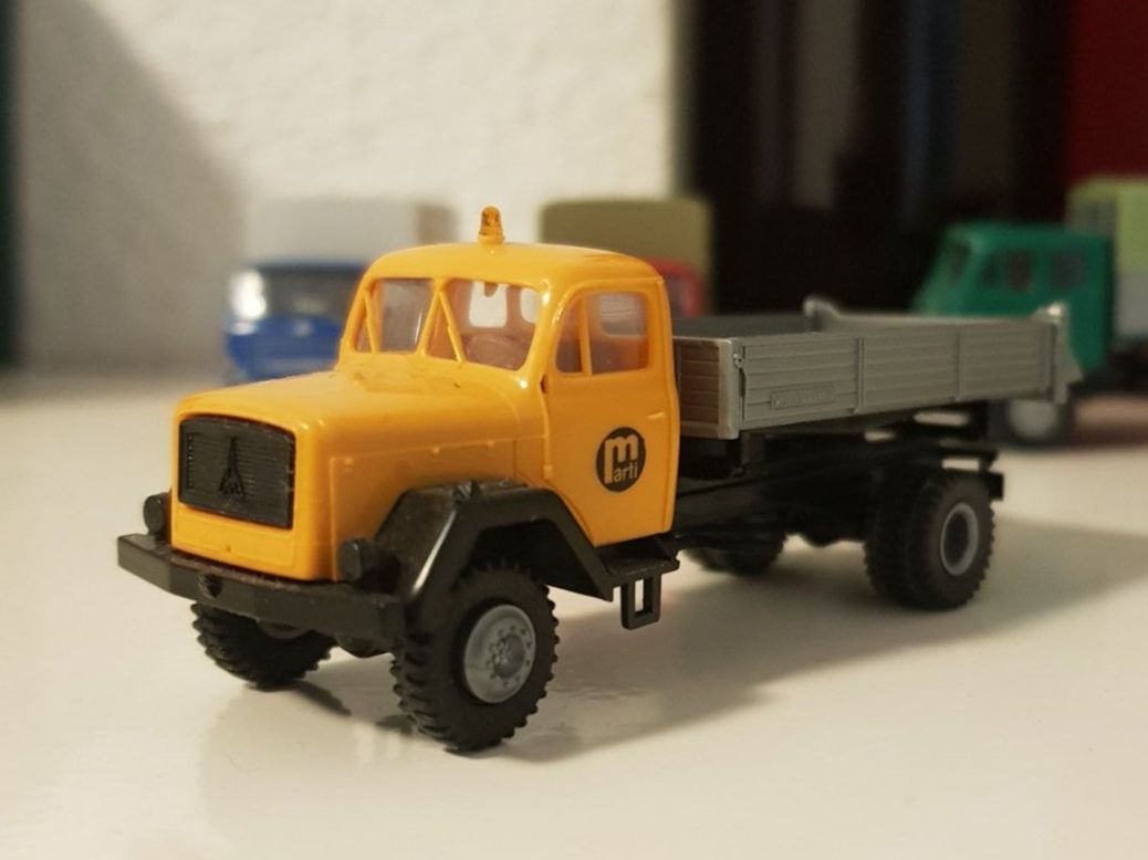 Brekina Modellautos: Magirus-Deutz Kipper "Marti" 1:87 – Gebraucht aus Vordemwald von TGV9497
