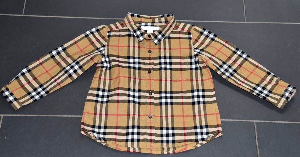 Burberry Hemden, T-Shirts & Polos: Hemd / Chemise Burberry Children 89/92 – Gebraucht aus Collonges von Auganien 5