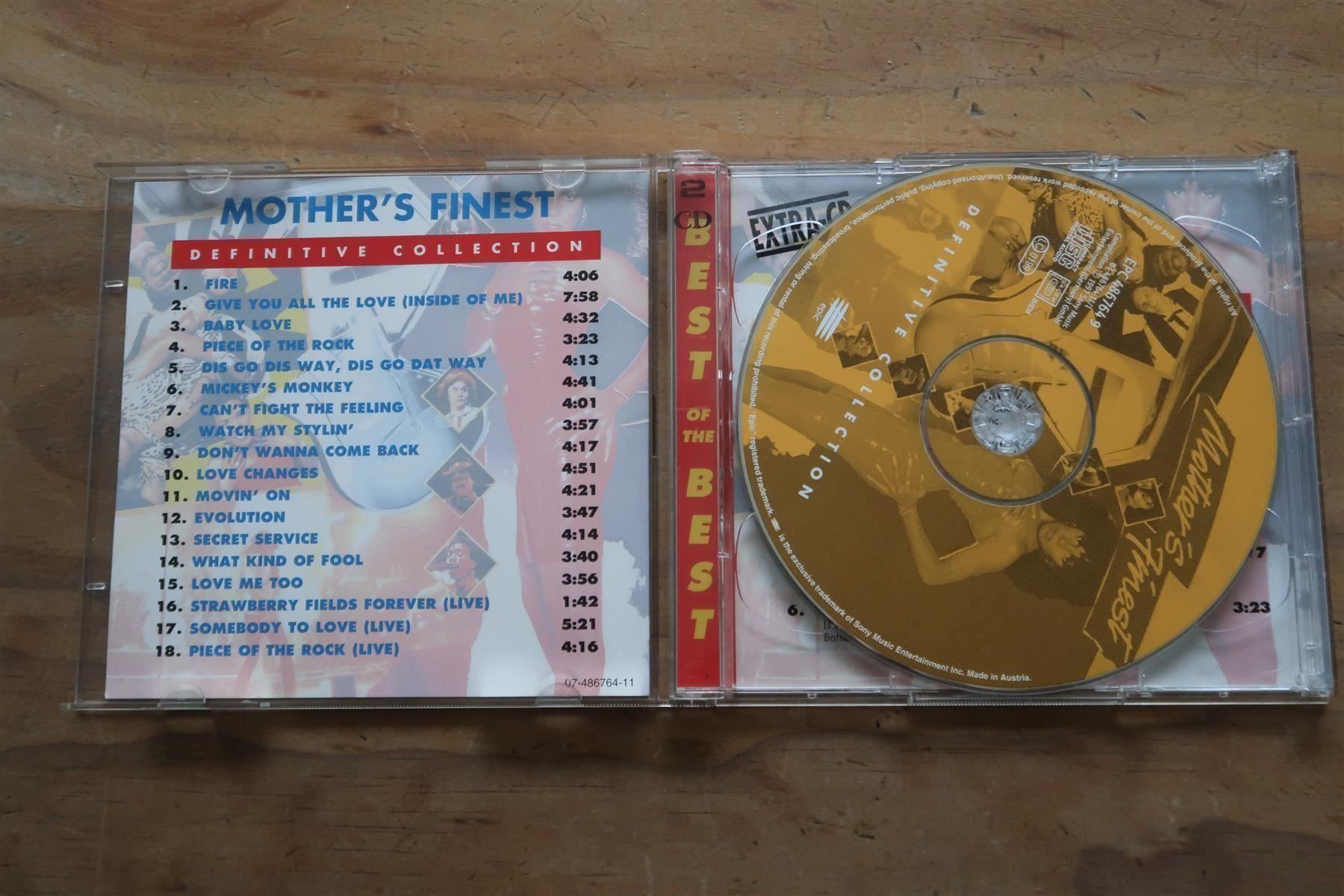 CD: MOTHER'S FINEST - DEFINITIVE - 2x CD – Usato da Basel venduto da Patiscat 3