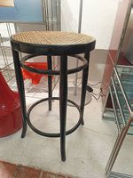 Barhocker wiener Geflecht Thonet vintage