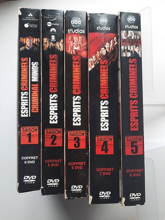 Tutti i DVDs: Esprits criminels saison 1 à 12 – Usato da Montreux venduto da princessemalabar