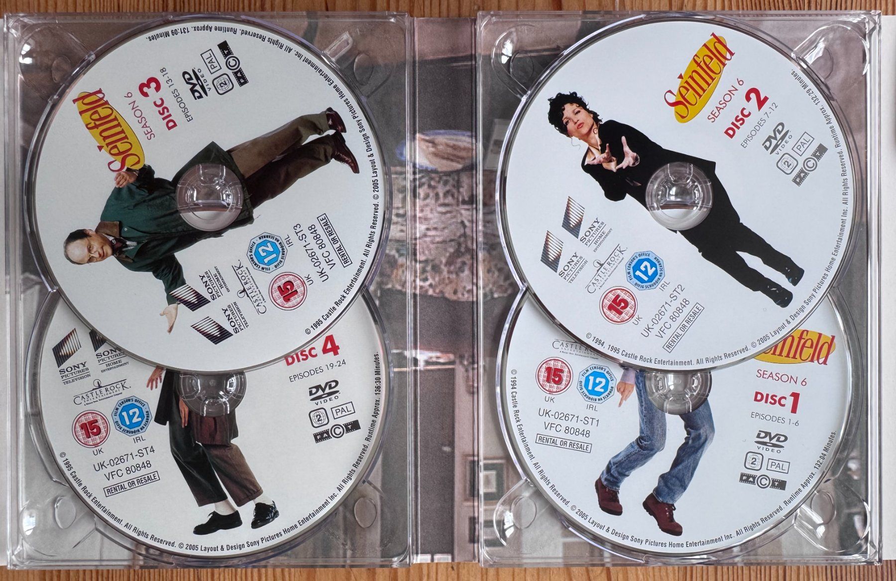 Tutti i DVDs: Seinfeld - Season 6 – Usato da Zürich venduto da recordman01 2