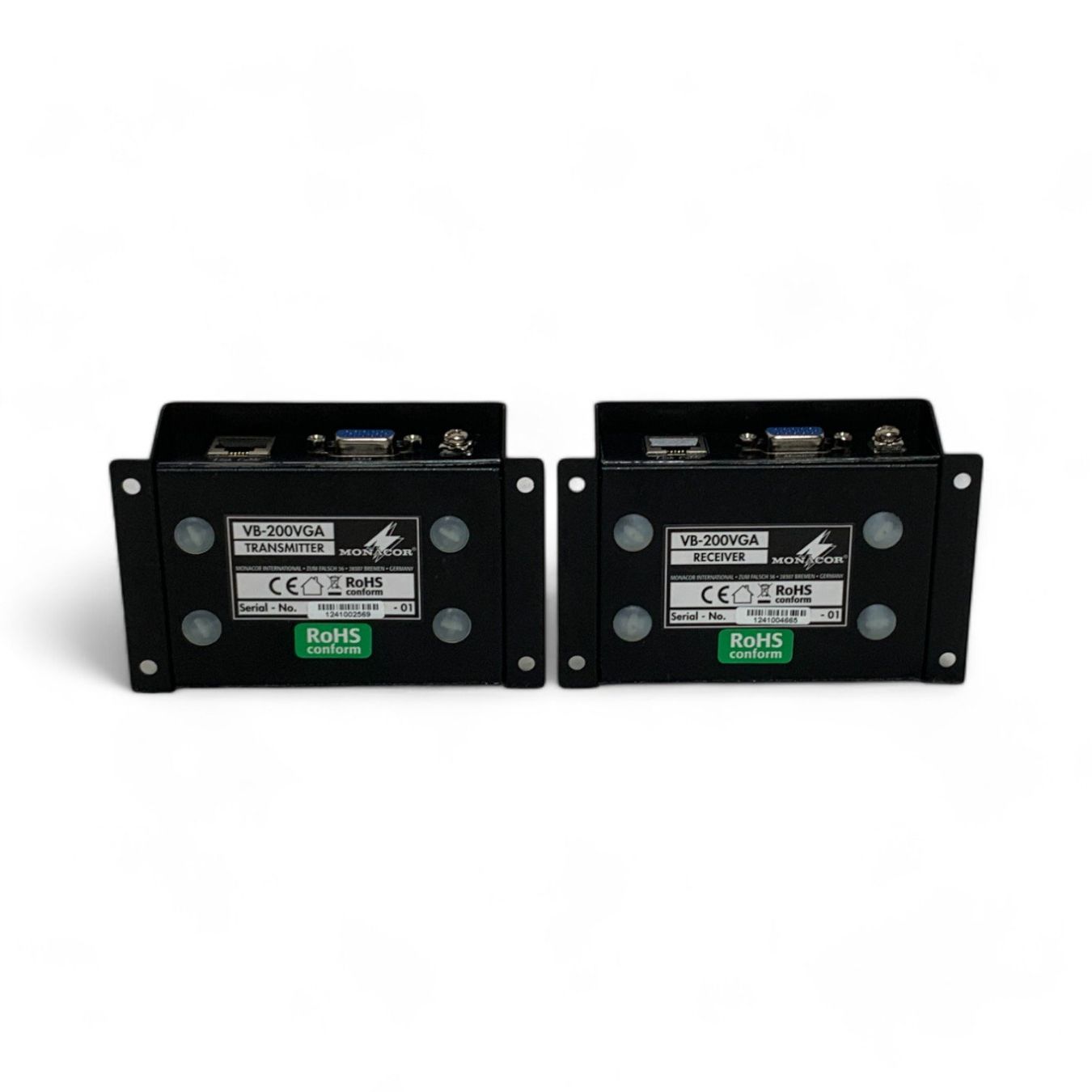 Laufwerke & Adapter: 2x Monacor VB-200VGA VGA Transmitter (S761) – Gebraucht aus Däniken SO von Profog1 1