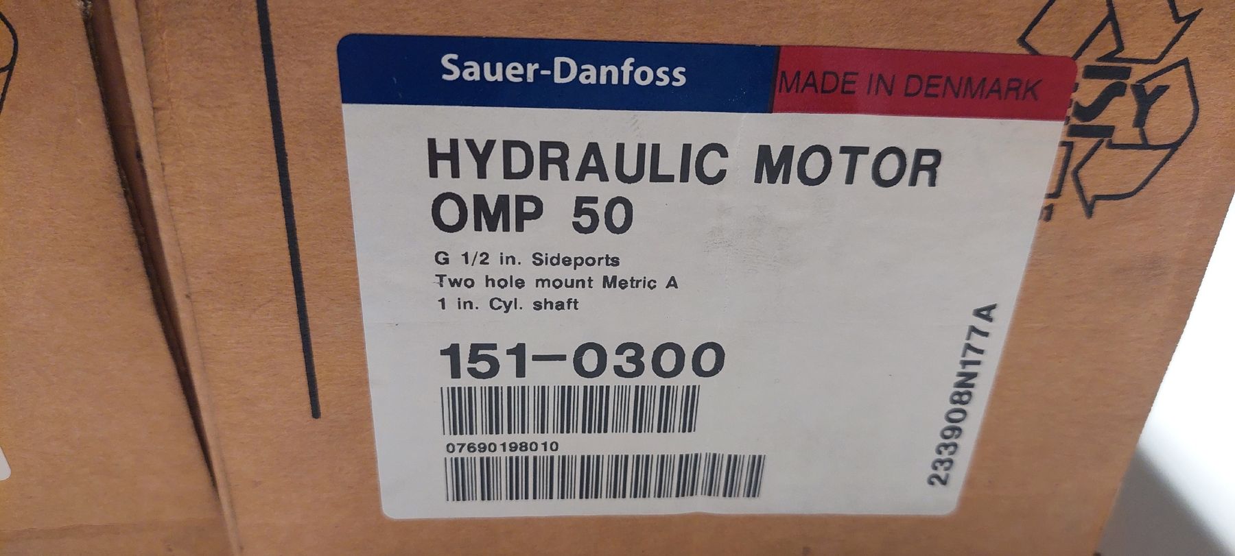 Motori: DANFOSS Hydraulikmotor OMP 50 151-0300 – Nuovo (secondo la descrizione) da Oberentfelden venduto da hrc600 4