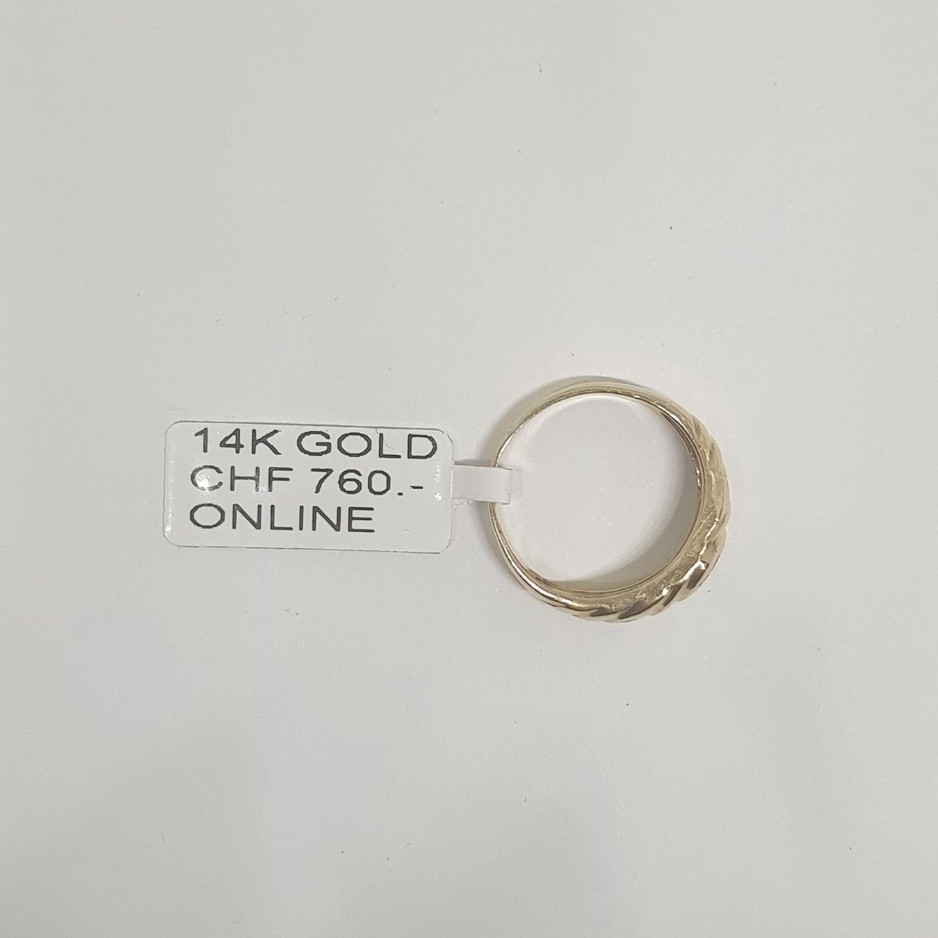 Bagues: Echt 14K Gold Ring – D'occasion à Luzern par luzerngoldhaus 1