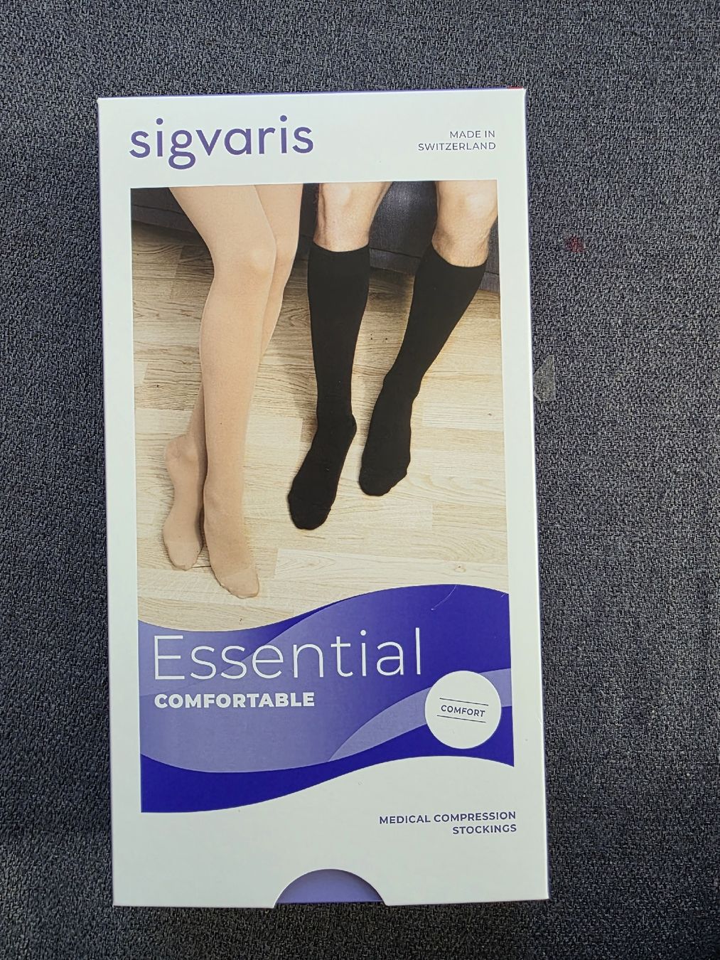 Socken: Sigvaris Kompressionsstrümpfe comfort – Neu und originalverpackt aus Zweisimmen von jun_9mrz