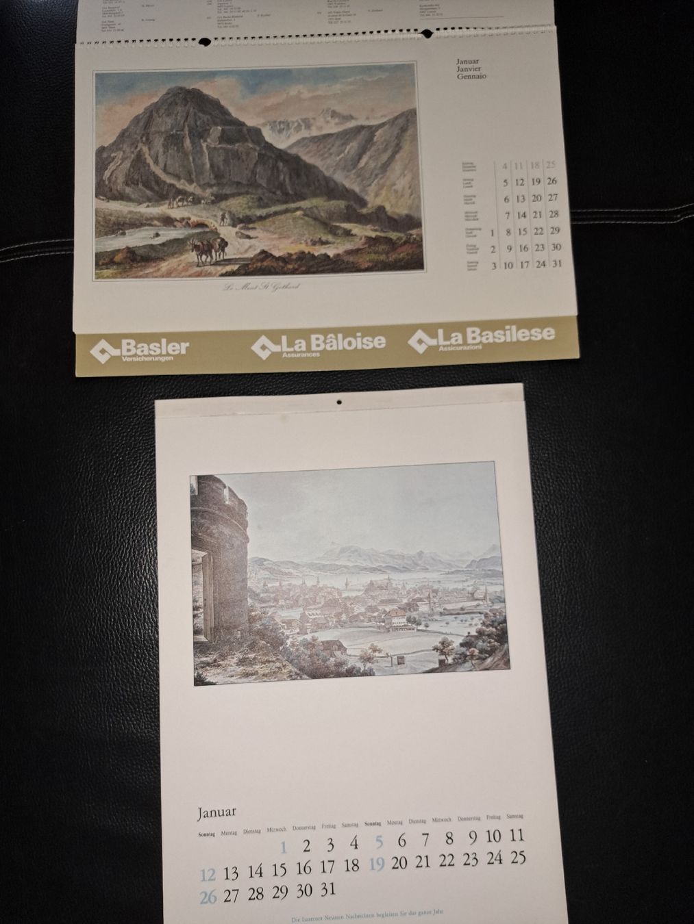 Kalender: Schweizer Erinnerungsstücke: Kalender, SBB & mehr! – Gebraucht aus Luzern von good-time 2