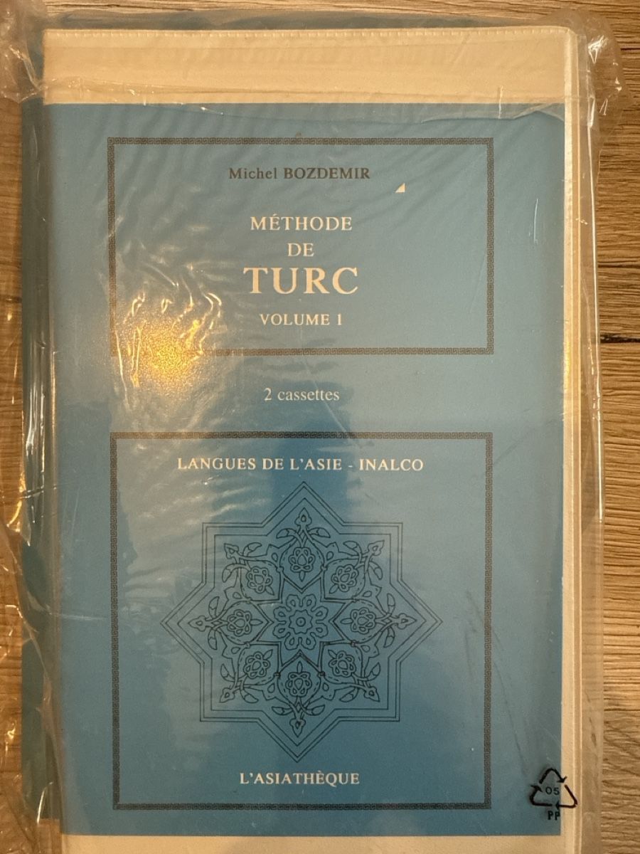 Libri: Méthode de Turc vol1 - Livre + 2 cassettes – Nuovo e nell'imballaggio originale da Genève venduto da DoualS