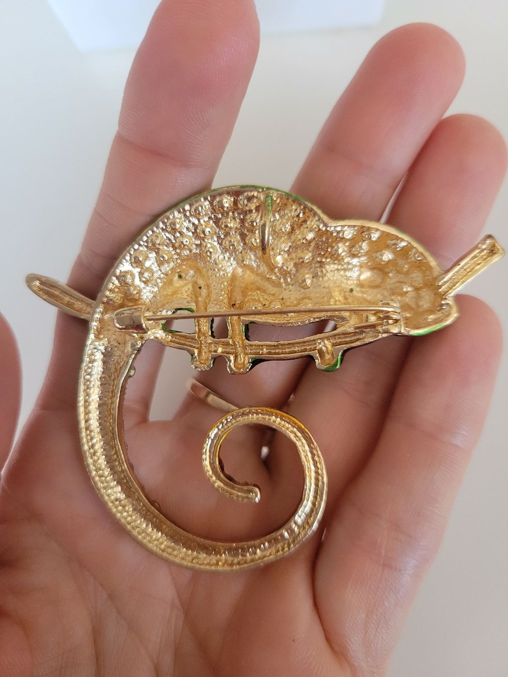 Spille & Fermagli: Broche caméléon SUPERBE ! – Difettoso da Bernex venduto da Dariafr 3
