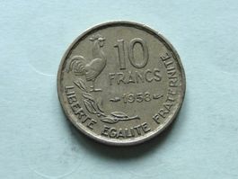 10 Francs France 1958  G.Guiraud