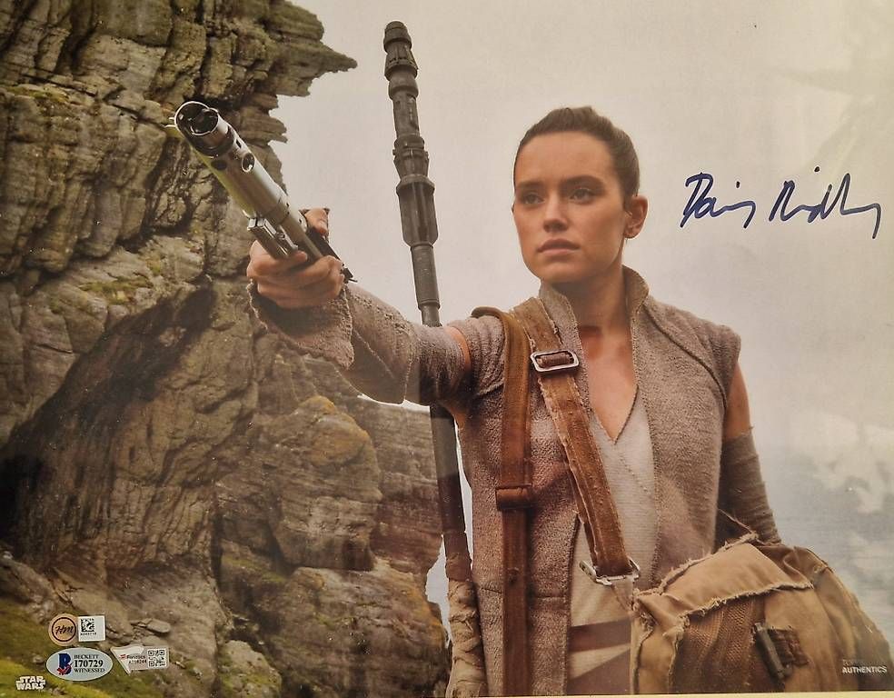 Autografi: Autographe Daisy Ridley STAR WARS – Usato da Sembrancher venduto da did_mkx2