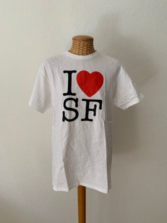 I Love San Francisco T-Shirt weiss M
