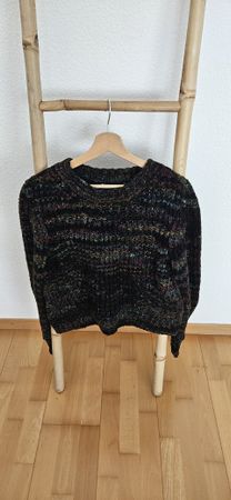 Only Pullover bunt schwarz Grösse M