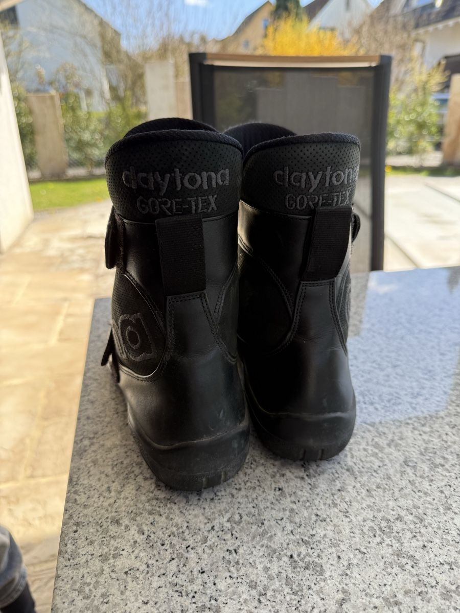 Herrenschuhe: Töffschuhe Daytona Goretex – Gebraucht aus Flaach von Filmklopper87 3