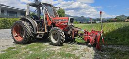 Tracteur Massey Ferguson 374S/ 4x4/ 2830heures lame à neige 