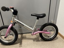 Kokua Like Bike Laufrad, silber-rosa, Top Zustand!