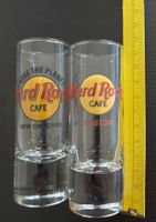 Zwei Schnapsgläser Hard Rock cafe New Orleans&Boston mit Box
