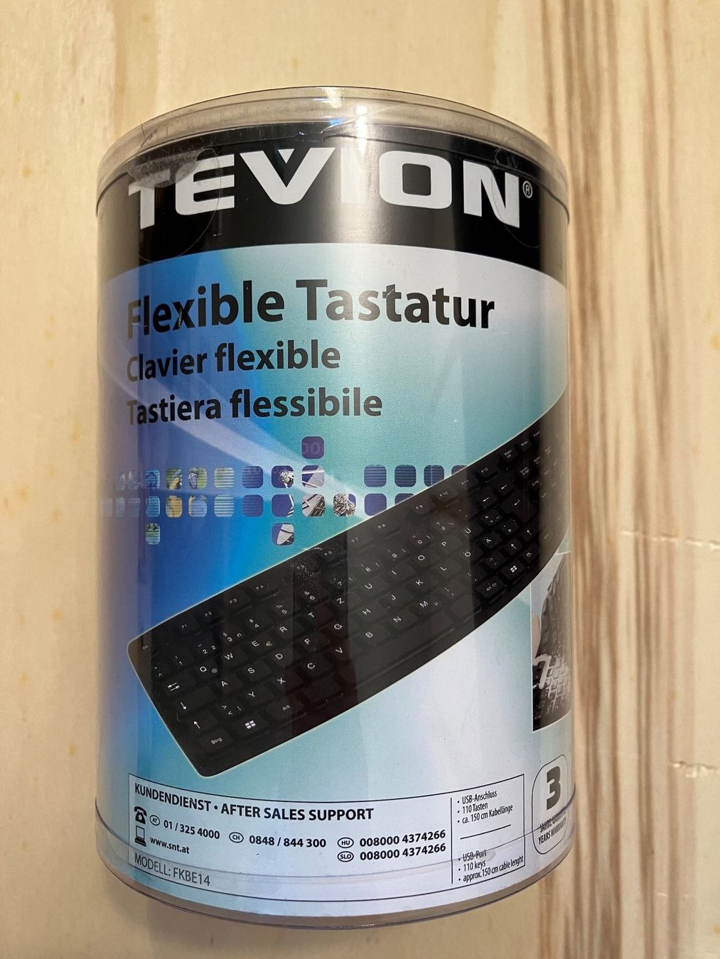 Tastiere: Flexible Tastatur – Nuovo e nell'imballaggio originale da Aarau venduto da uni_cb66