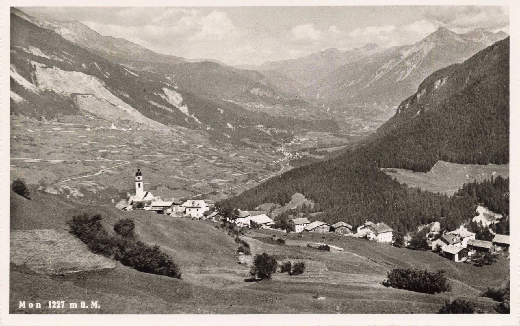 Ansichtskarten: Mon – Gebraucht aus Biasca von Blenio71
