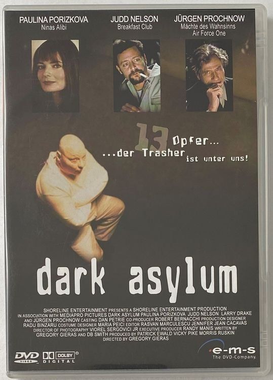 Tutti i DVDs: Dark Asylum (Versandkostenfrei) – Usato da Flums venduto da Asquillo