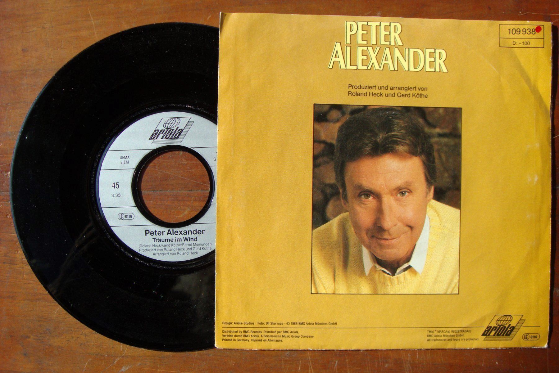 Dischi in vinile: PETER ALEXANDER - Von Mensch zu Mensch – Usato da Bern venduto da Uli_10_11 1