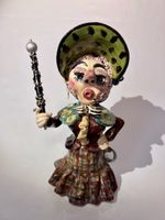Keramikfigur aus der Tradition der Basler Fasnacht