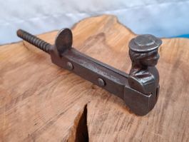 1 antiker Doppel Jalousie Rückhalter Gusseisen(LOT2955#FBS2)