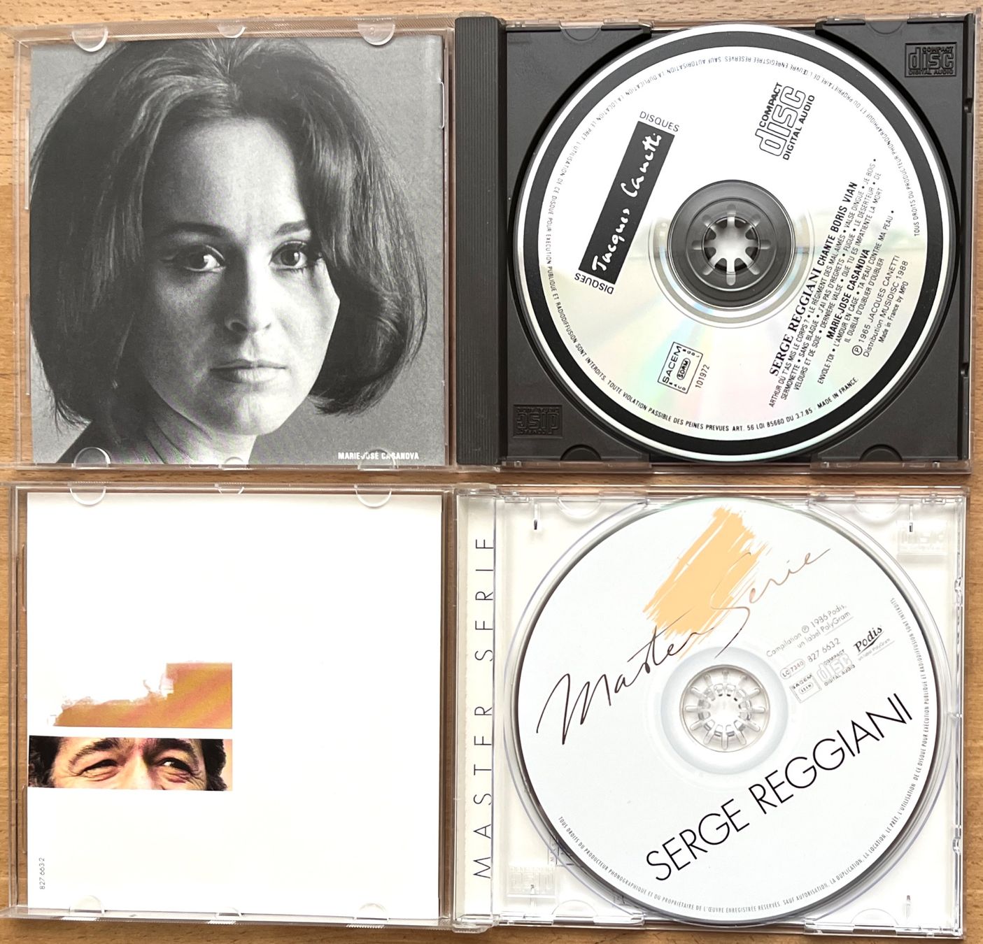 CD: 2CD’s Serge Regianni – Usato da Renan BE venduto da johncactus 1