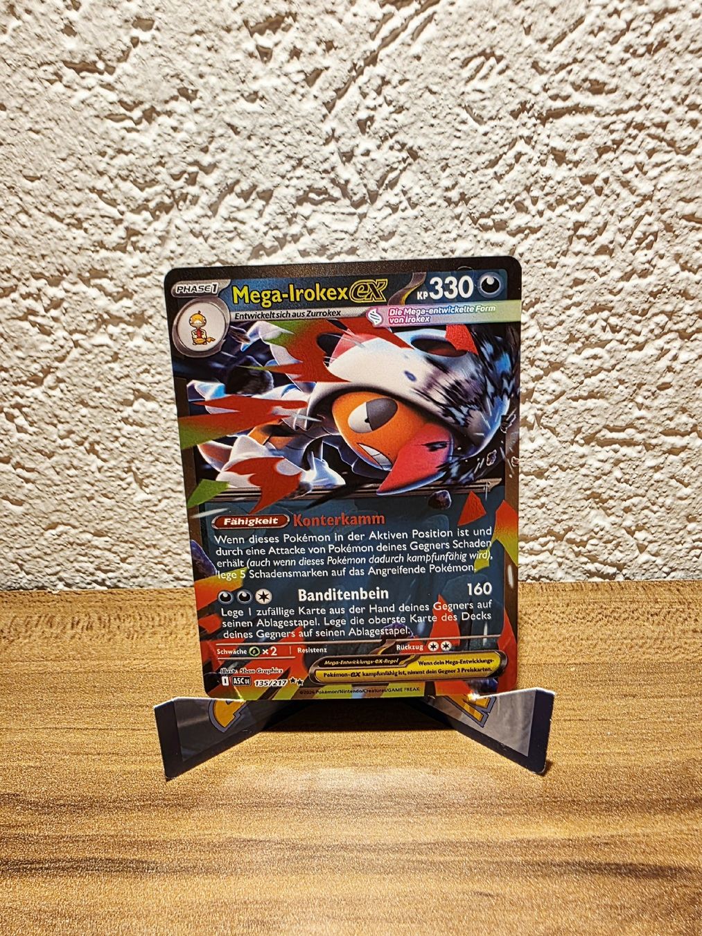 Pokémon Carte collezionabili: Mega-Irokex EX 135/217 Erhabene Helden  – Nuovo (secondo la descrizione) da Turin (Salins) venduto da Meeelll01