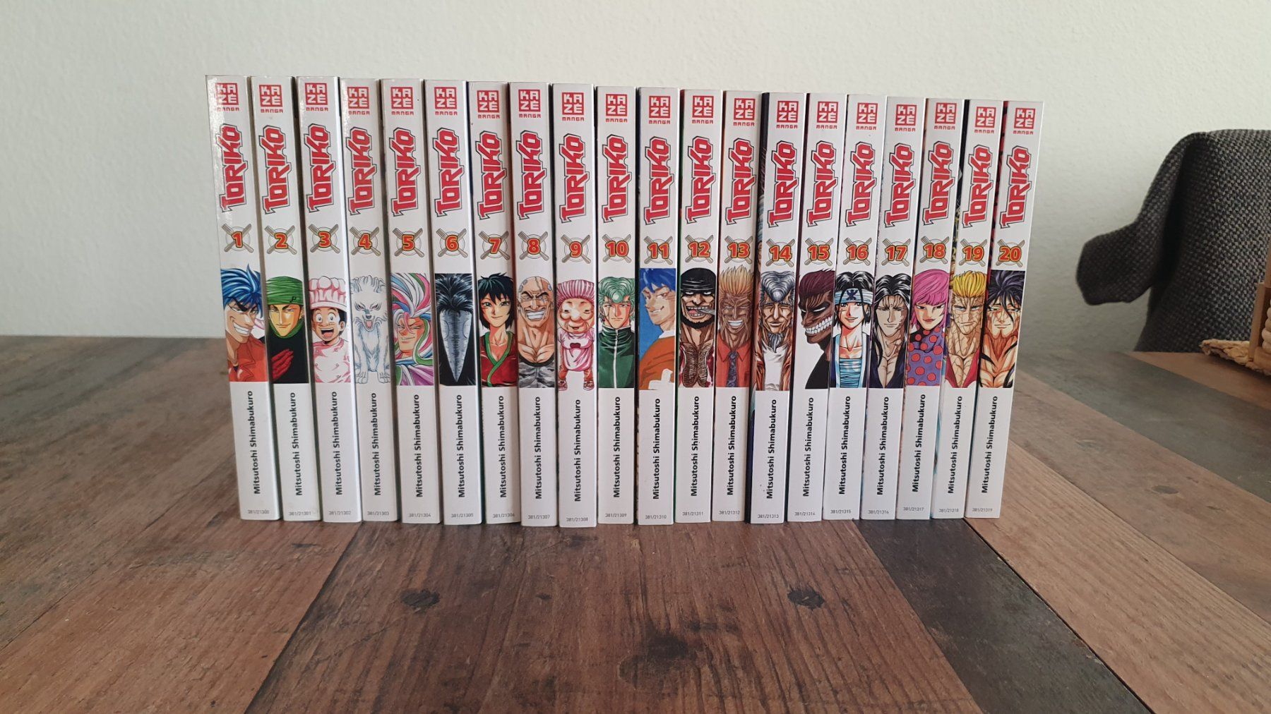 Fumetti: Toriko Band 1-20 – Usato da Pratteln venduto da lookatherizinosaurus