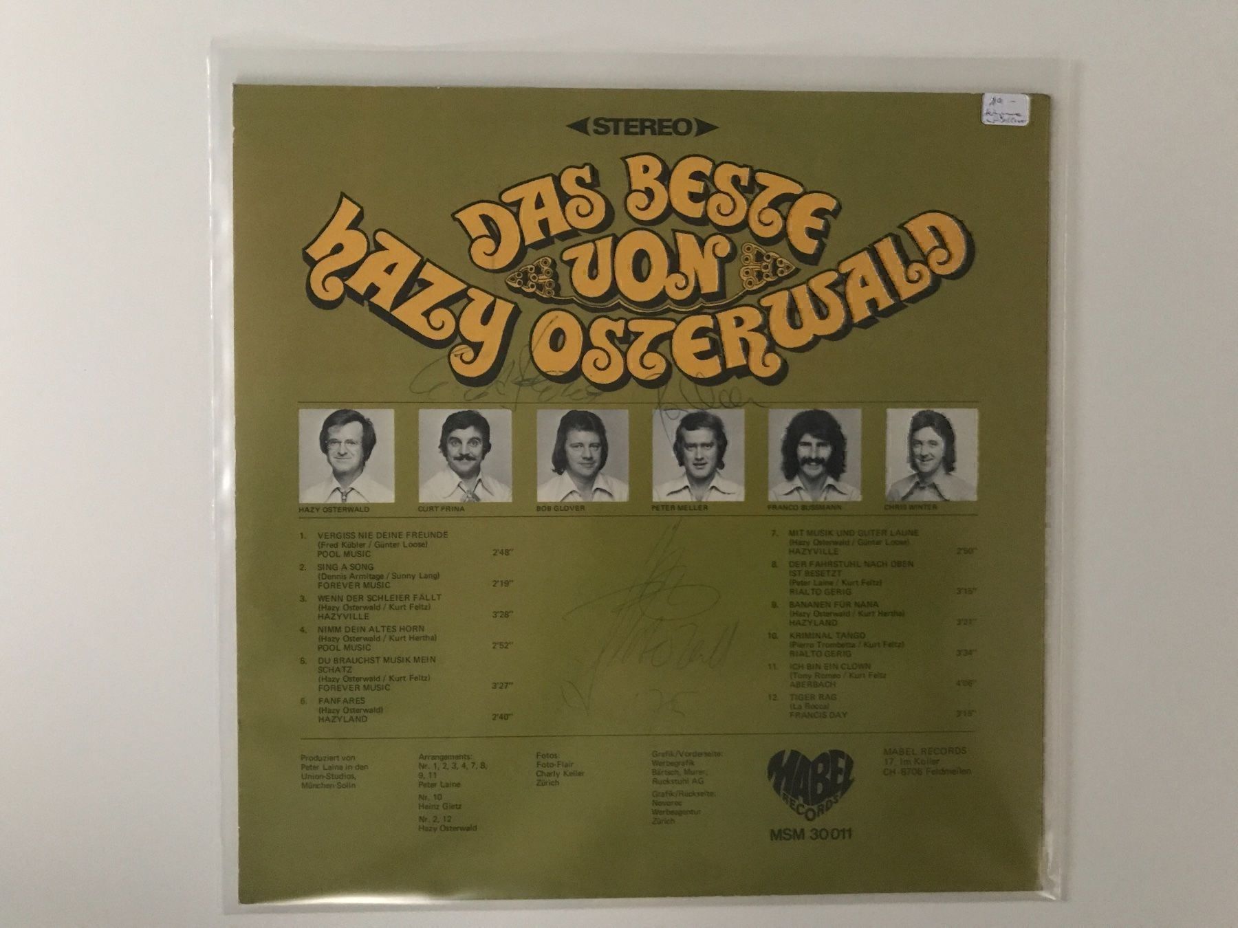 Vinyles: Hazy Osterwald Jet Set LP – D'occasion à Gutenswil par Hamzian 1